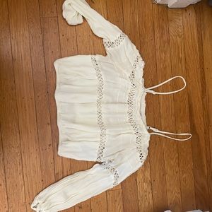 peasant, off the shoulder top